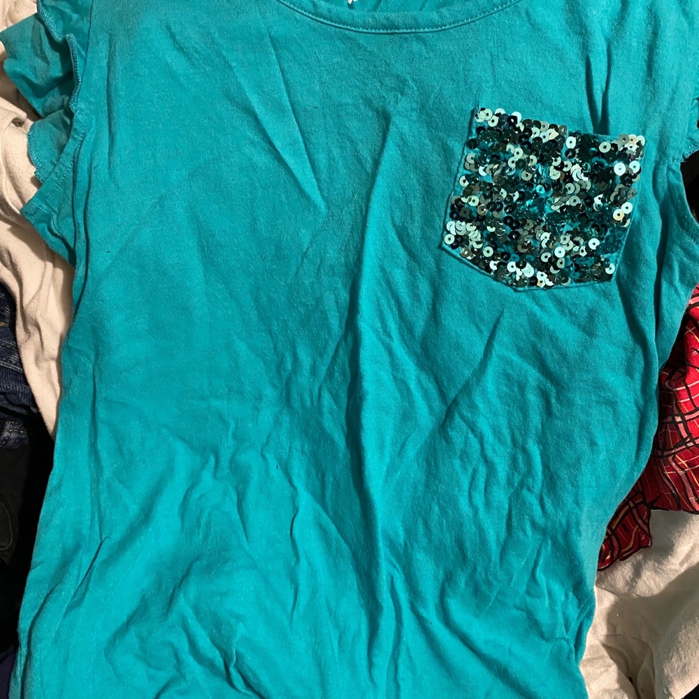 Girls bling justice shirt